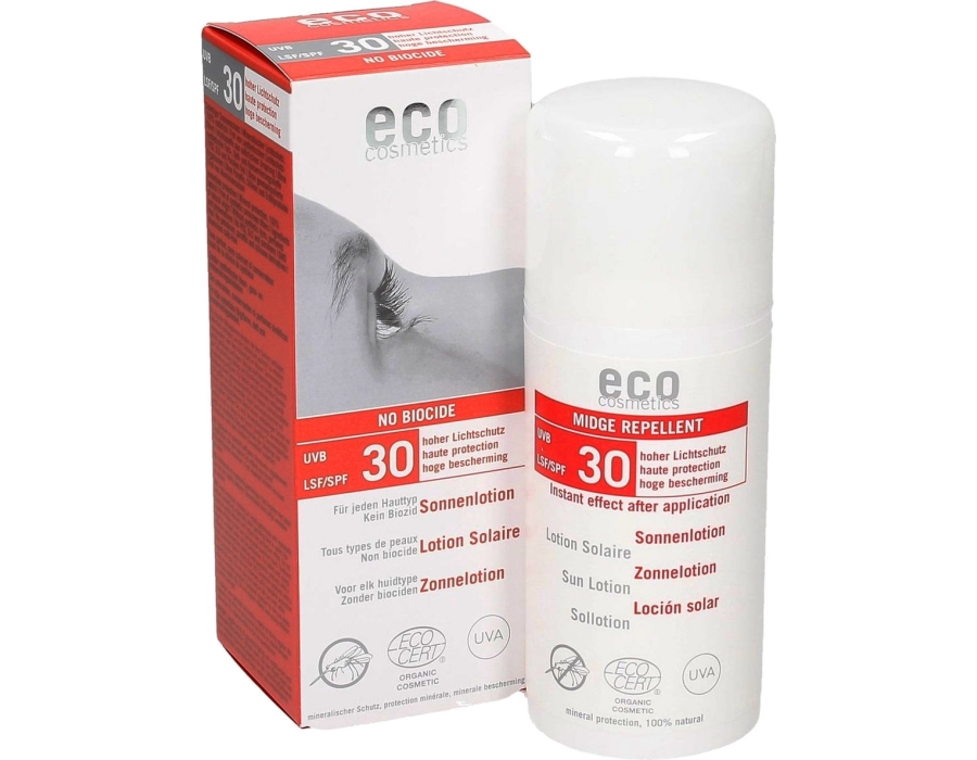 Eco Cosmetics Zonnebrand Lotion Anti-Mug SPF 30 Top Merken Winkel